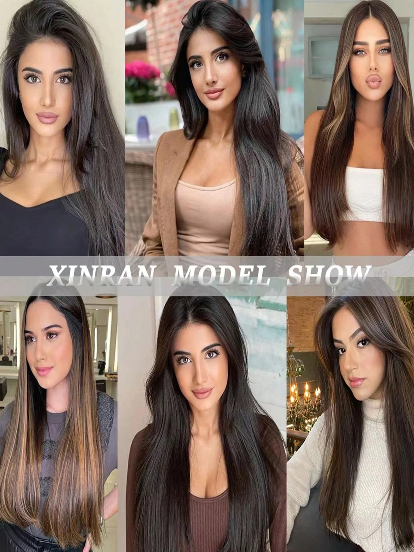 Synthetic Straight Hair Clip In Hair Extensions 7PCS Set Corn 24inch Long Clip On Hairpiece Corn Wavy Style For Women Girls