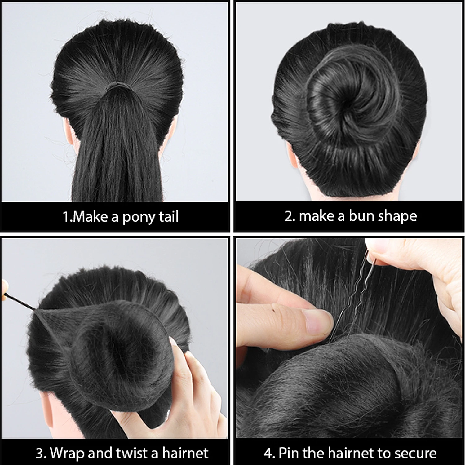 10/100Pcs Nylon Hair Net Star Dance Recital Buns / Hair Extension Weaving Cap Hairnets