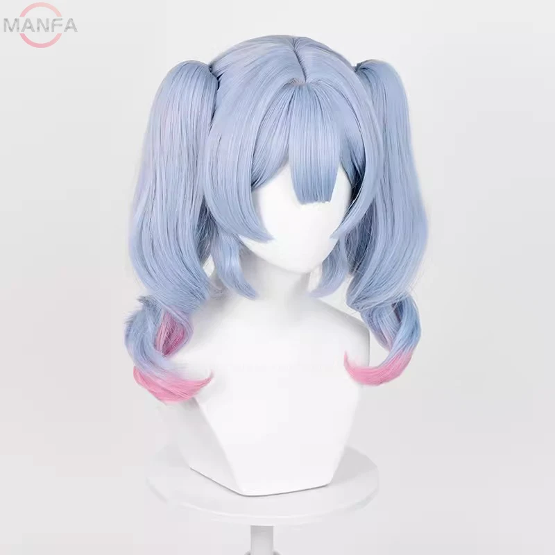 2 styles of Miku Rabbit Hole Cosplay Wig Heat Resistant Synthetic Wigs+ Wig Cap
