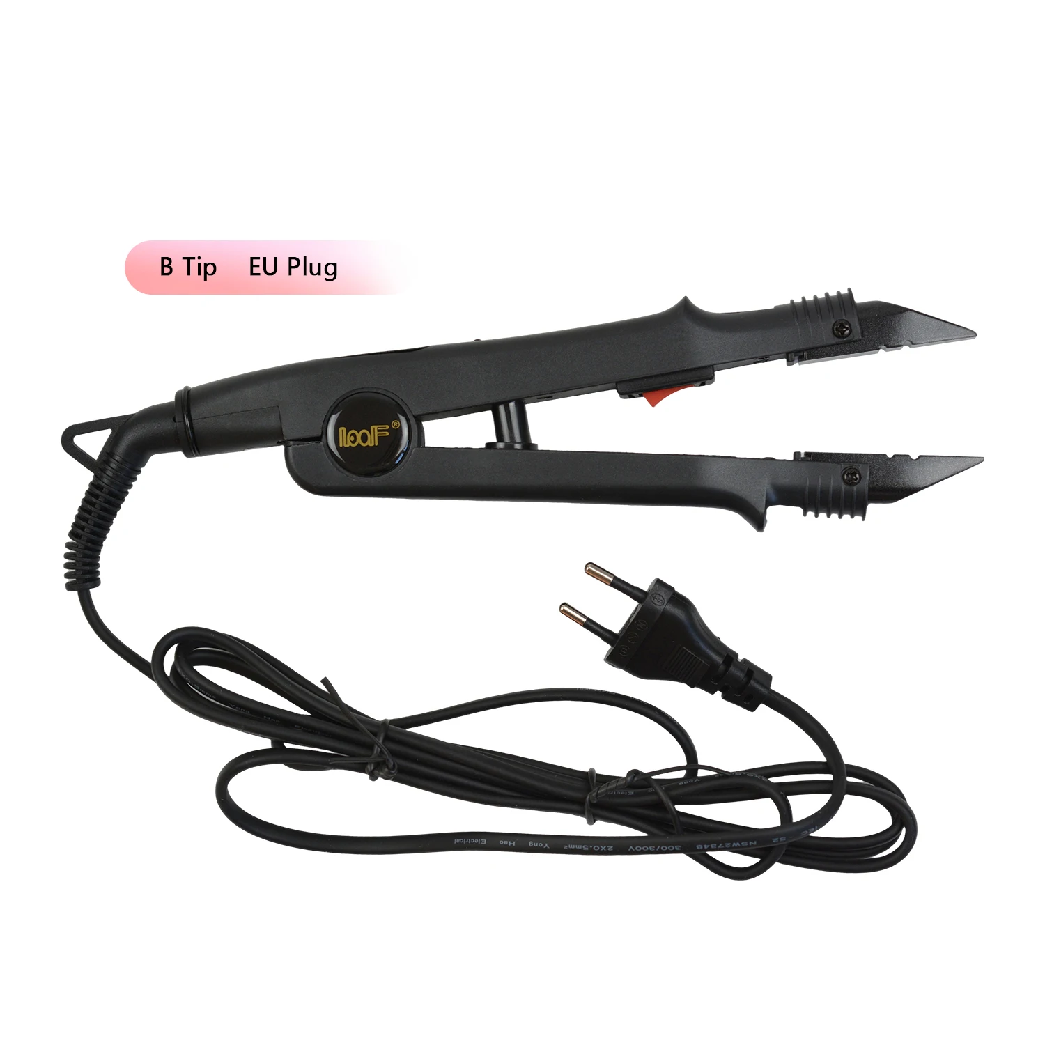 1Pc Hair Extension Fusion Iron EU /US Plug JR-611 A/B/C Tip Constant Temperature Heat Connector Wand Keratin Melting Tool
