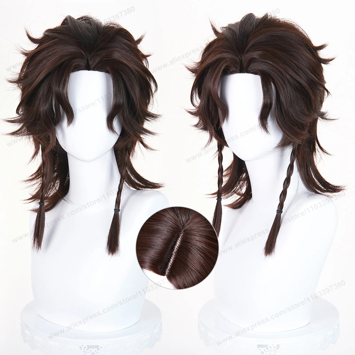 IDV Matador Hernando Romero Cosplay Wig 42cm Short Man Hair Anime Cosplay Wig Halloween Heat Resistant Synthetic Wigs