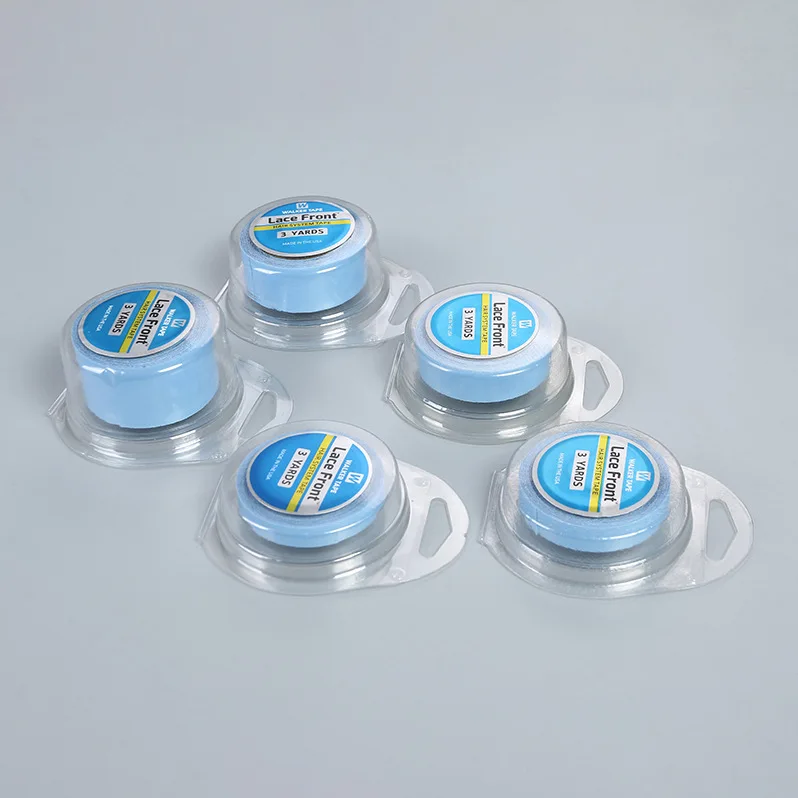 Wholesal36/12/3yards Hair System Tape Double Side Walker Tape Blue Lace Front Wig Tape For Toupee Sweatproof Ultra Hold Wig Tape