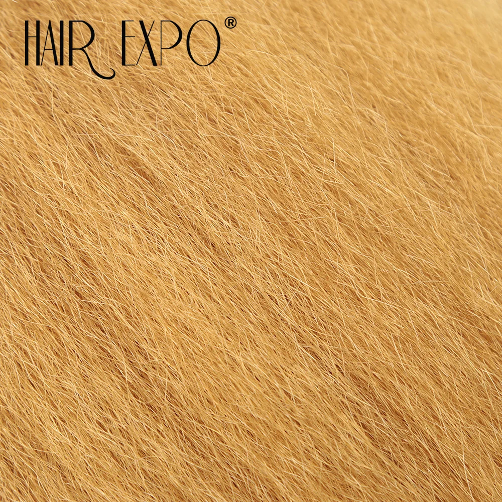 3PCS Vixen Bundles Crochet Hair 26Inch Synthetic Pre-stretched Braids Hair Extensions Kanekalon Yaki Straight Pony Hair Bundles