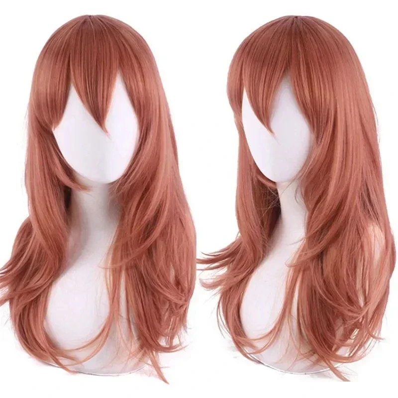 Synthetic Anime Chainsaw Man Wig Makima Reze Angel Devil Quanxi Makima Power Hayakawa Aki Denji Heat Resistant Hair Wigs