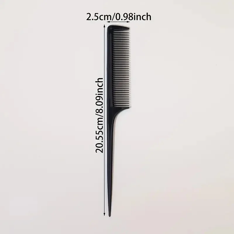 5/10/20pcs Rat Tail Comb Set, Heat Resistant Anti-Static Hair Styling Combs for Salon, Professional Hairdressing Tools