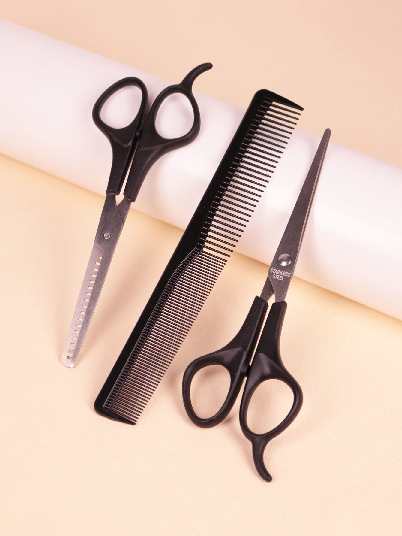 Scissors Sets - Suitable for Thinning and Styling Hair - For Finishing, Point Cuts, and Flat Cuts Special for Real Hair Wigs