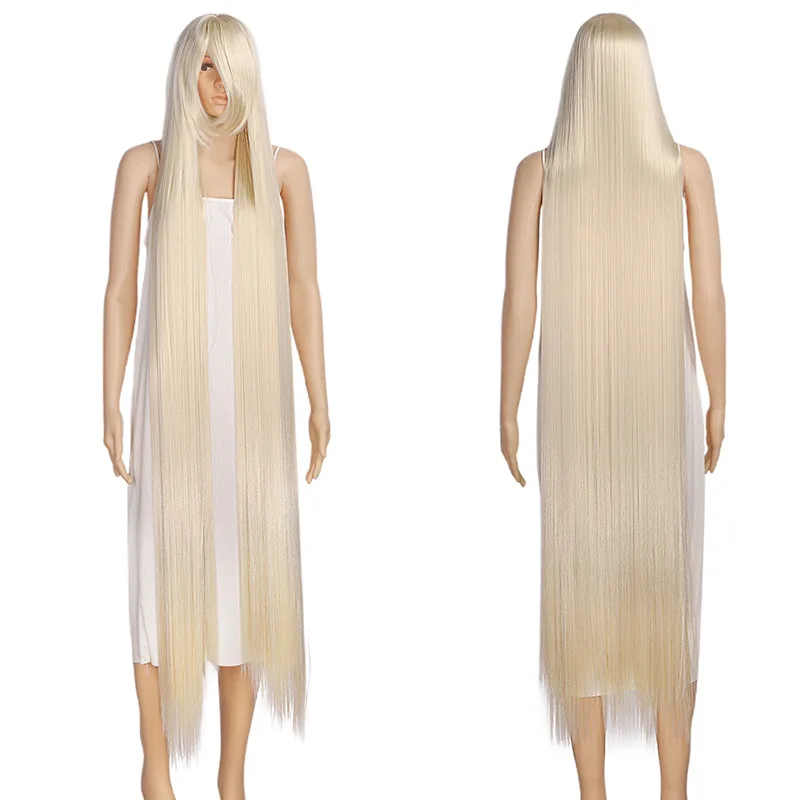 Ancient Costume Long Straight Hair Versatile Antique Style Headband With Multi-Color Styling Wig Synthetic Fiber Wig