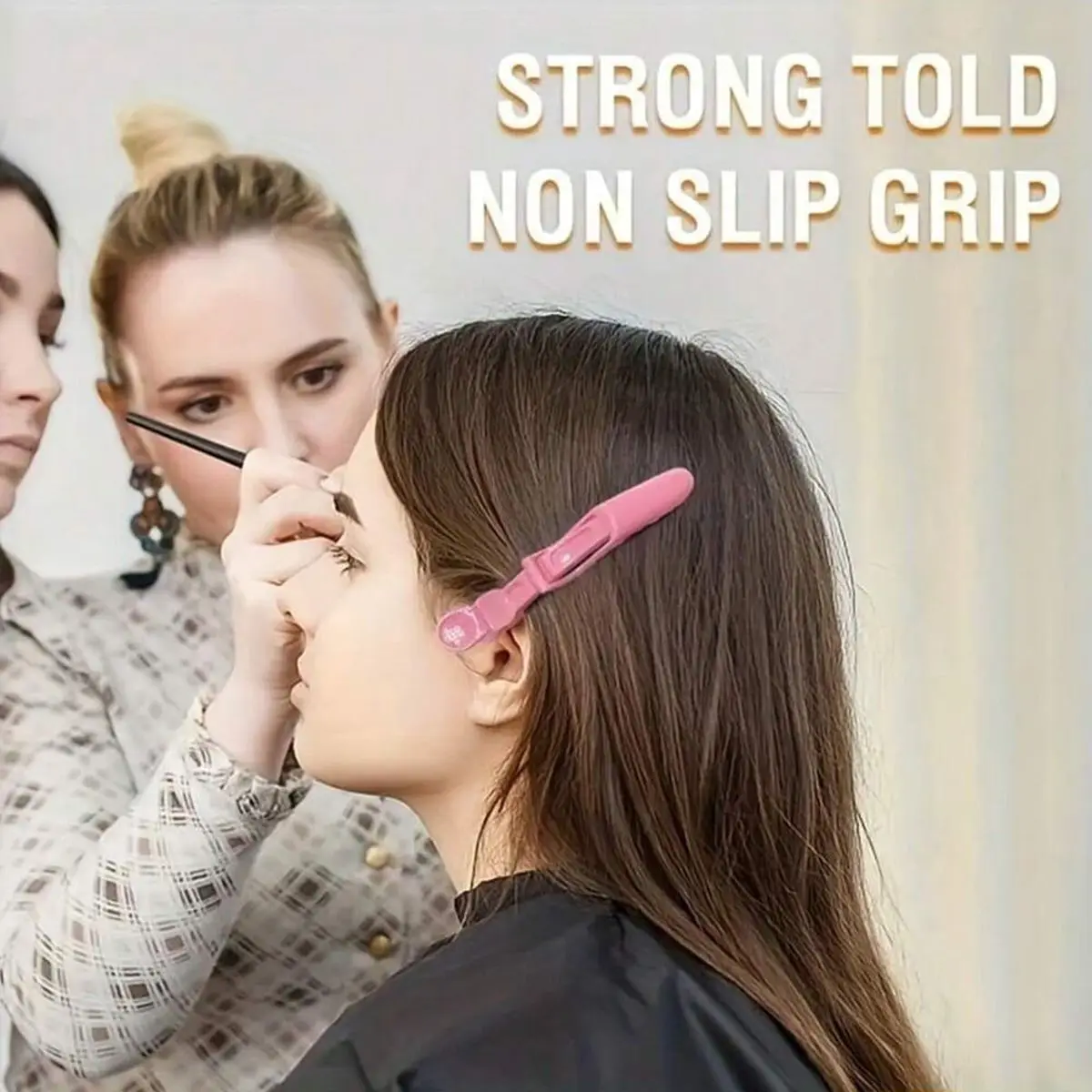 5/10/12/20 Piece Set of Multifunctional Hair Styling Sectioning Clips, Positioning and Partitioning Alligator Clips Suitable for Professional Hairdressers, Women's Hair Clips, Plastic Non-Slip Hair Clips, Professional Hairstyle Clips, Hair Salon Sectioning Clips