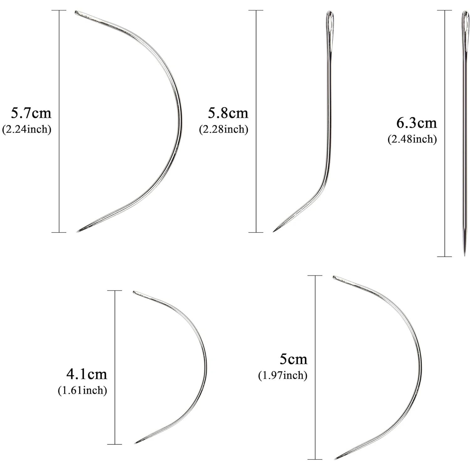 3 Rolls Hair Weaving Threads with 10 Pieces Sewing Needle Weaving Threads for Making Wigs Hand Sewing Hair Weft DIY