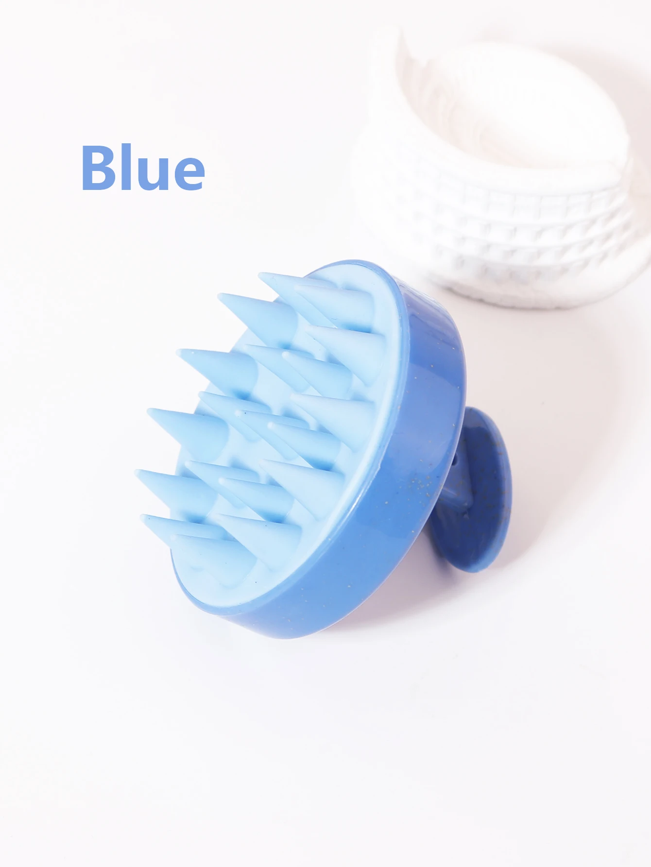 Hair Wash Brush, Silicone Scalp Massage Comb, Soft Body Massage Brush, Beauty and Hairdressing Tool, Special for Real Hair Wigs