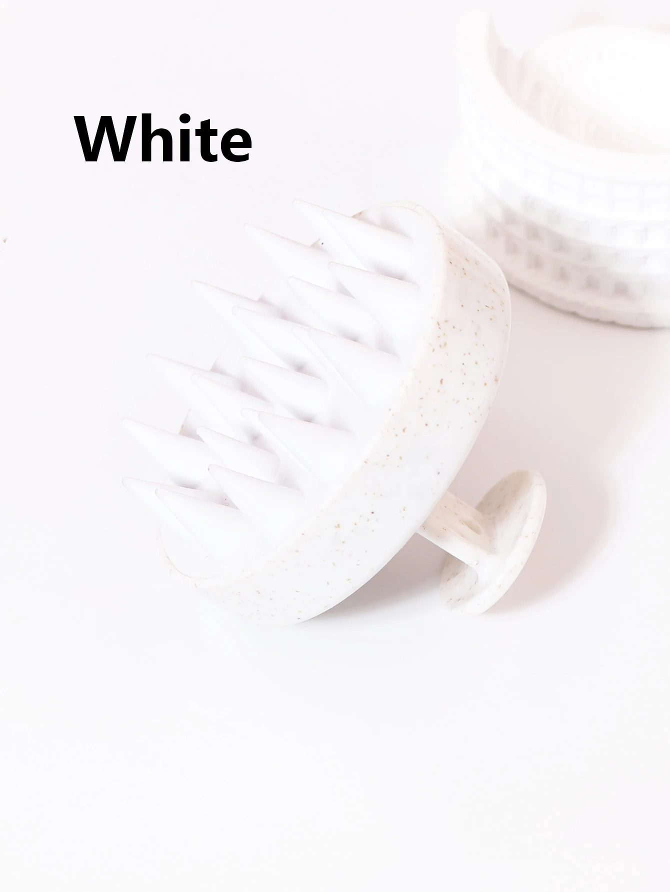Hair Wash Brush, Silicone Scalp Massage Comb, Soft Body Massage Brush, Beauty and Hairdressing Tool, Special for Real Hair Wigs