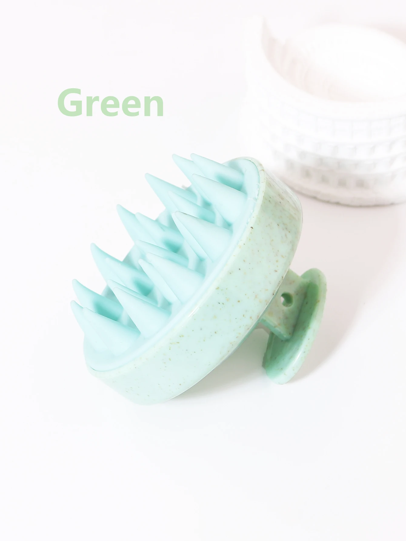 Hair Wash Brush, Silicone Scalp Massage Comb, Soft Body Massage Brush, Beauty and Hairdressing Tool, Special for Real Hair Wigs