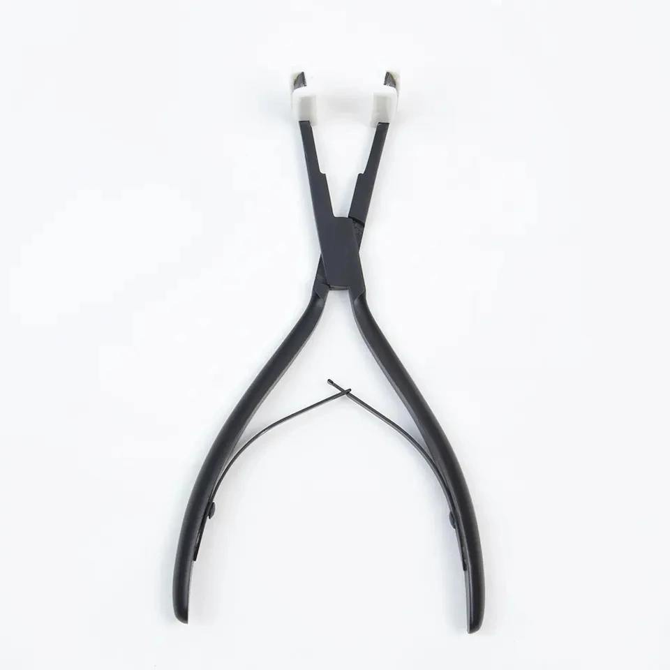 1Pcs Portable Durable Carbon Steel Forging Jewellery Pliers Light Weight Mini Pliers Hand Tools Round Flat Long Nose Pliers