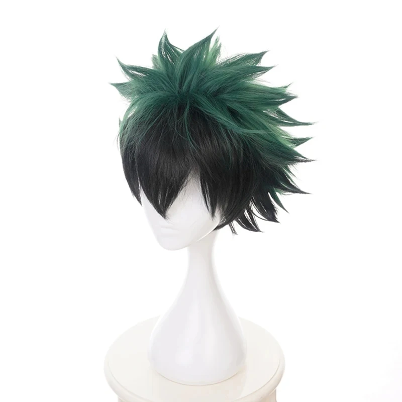 My Hero Academia Midoriya Izuku Bakugou Katsuki Bakugo Short Wig Cosplay Heat Resistant Synthetic Hair