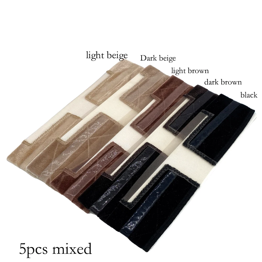 New Double-Sided Silicone Velvet Metal Buckle Anti-Slip Headband To Hold Wigs Wig Accessories