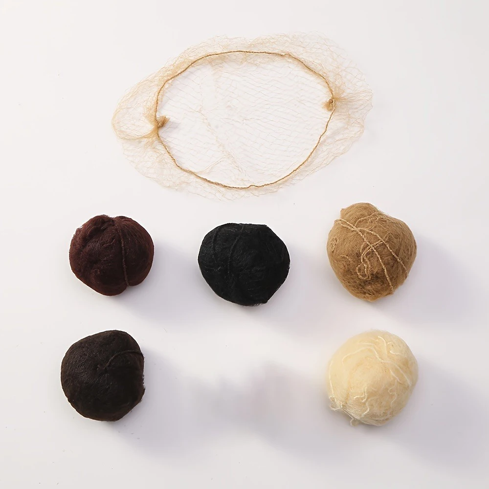 100PCS Top Quality Nylon Hair Net Star Dance Recital Buns / Hair Extension Weaving Cap Hairnets