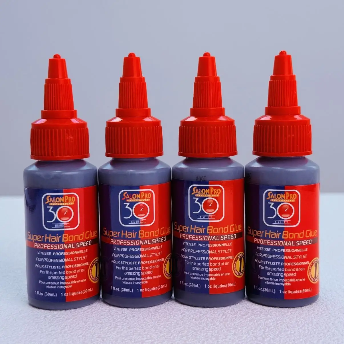 Salon Pro Super Hair Bond Glue 30ml Waterproof Strong Hold Adhesive For Lace Front Wig Toupee Hair Extensions Hair System Glue