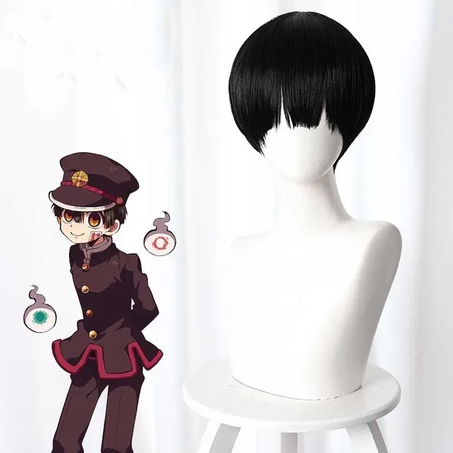 Fashion Anime Toilet-bound Jibaku Shounen Hanako-kun Cosplay wigs Hanako kun Nene Yashiro Synthetic Hair Wig