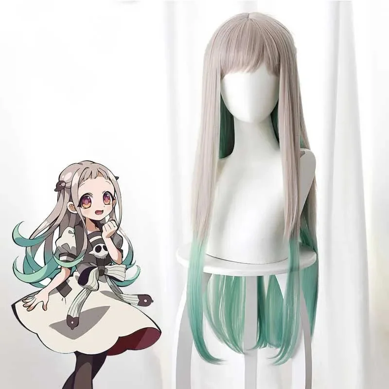Fashion Anime Toilet-bound Jibaku Shounen Hanako-kun Cosplay wigs Hanako kun Nene Yashiro Synthetic Hair Wig