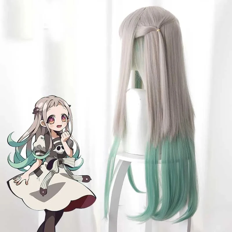 Fashion Anime Toilet-bound Jibaku Shounen Hanako-kun Cosplay wigs Hanako kun Nene Yashiro Synthetic Hair Wig