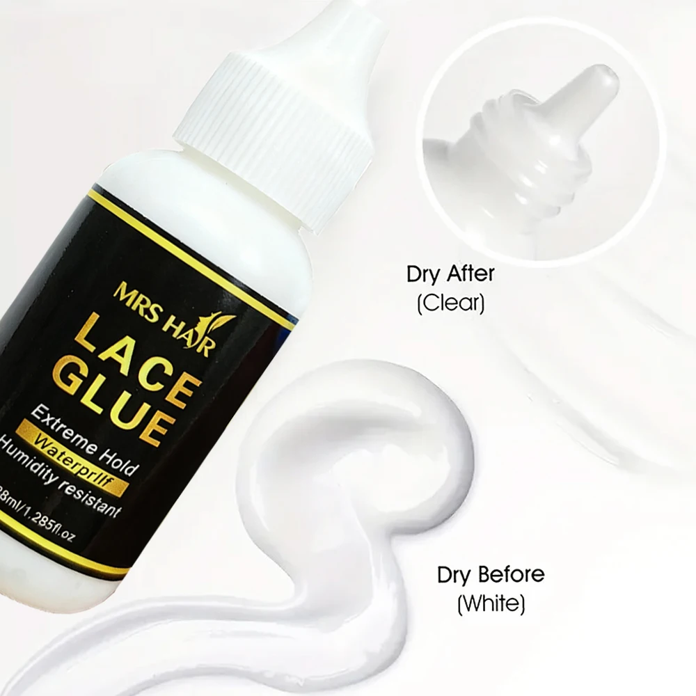 1/3/5 Lace Glue 38ml Extreme Hold Waterproof Lace Glue Wig Adhesive for Lace Frontal And Full Lace Wigs Durable And Long-Lasting