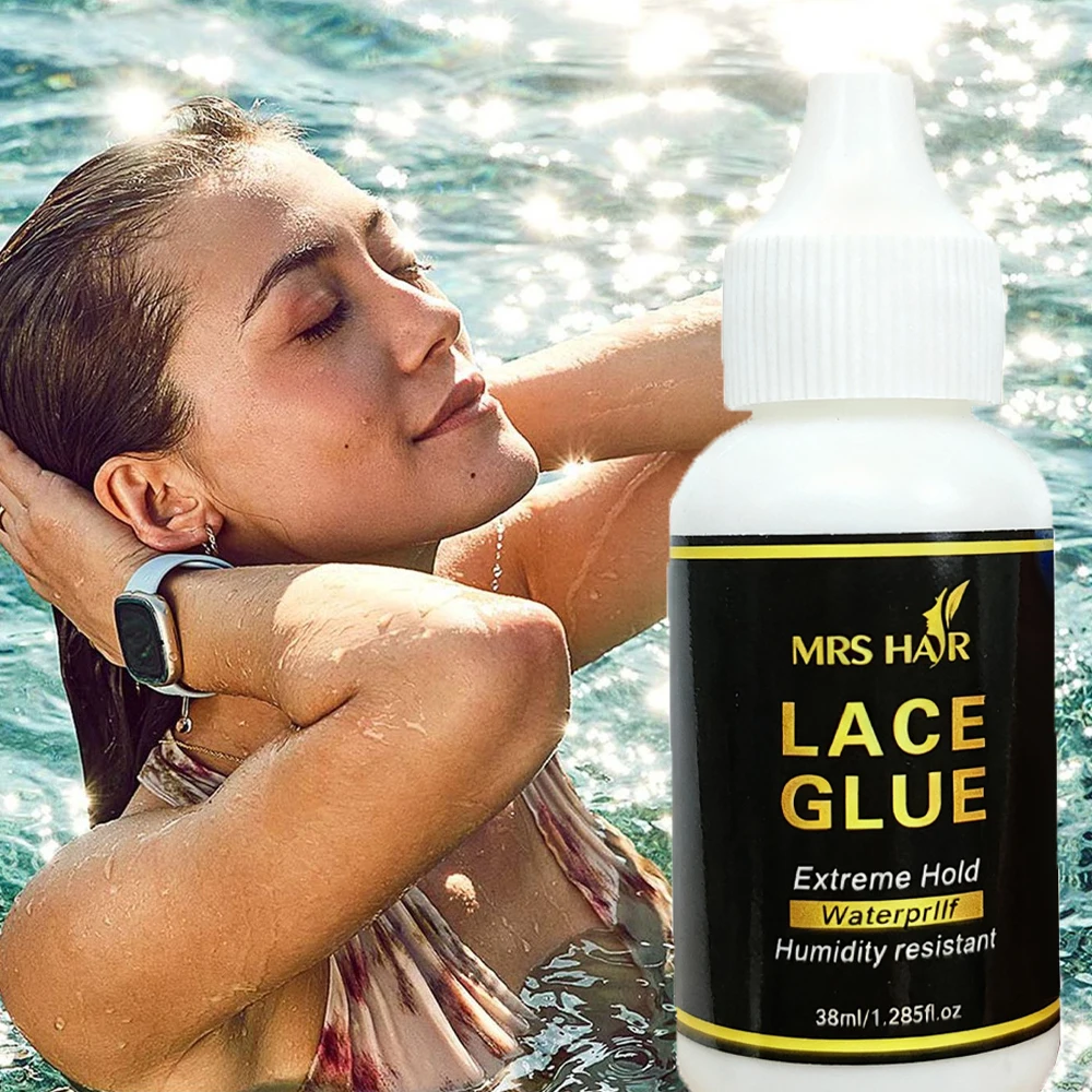 1/3/5 Lace Glue 38ml Extreme Hold Waterproof Lace Glue Wig Adhesive for Lace Frontal And Full Lace Wigs Durable And Long-Lasting