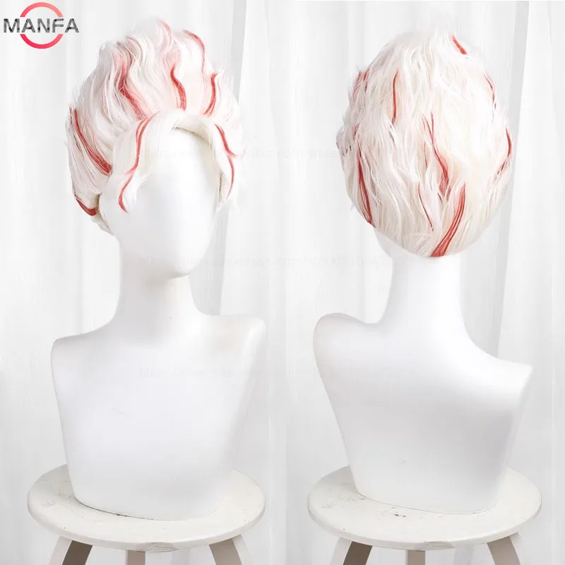 High Quality Momo Ayase Ekalun Cosplay Wig Anime Dandadan Cosplay Short Brown Heat Resistant Hair Anime Cosplay Wigs + Wig Cap