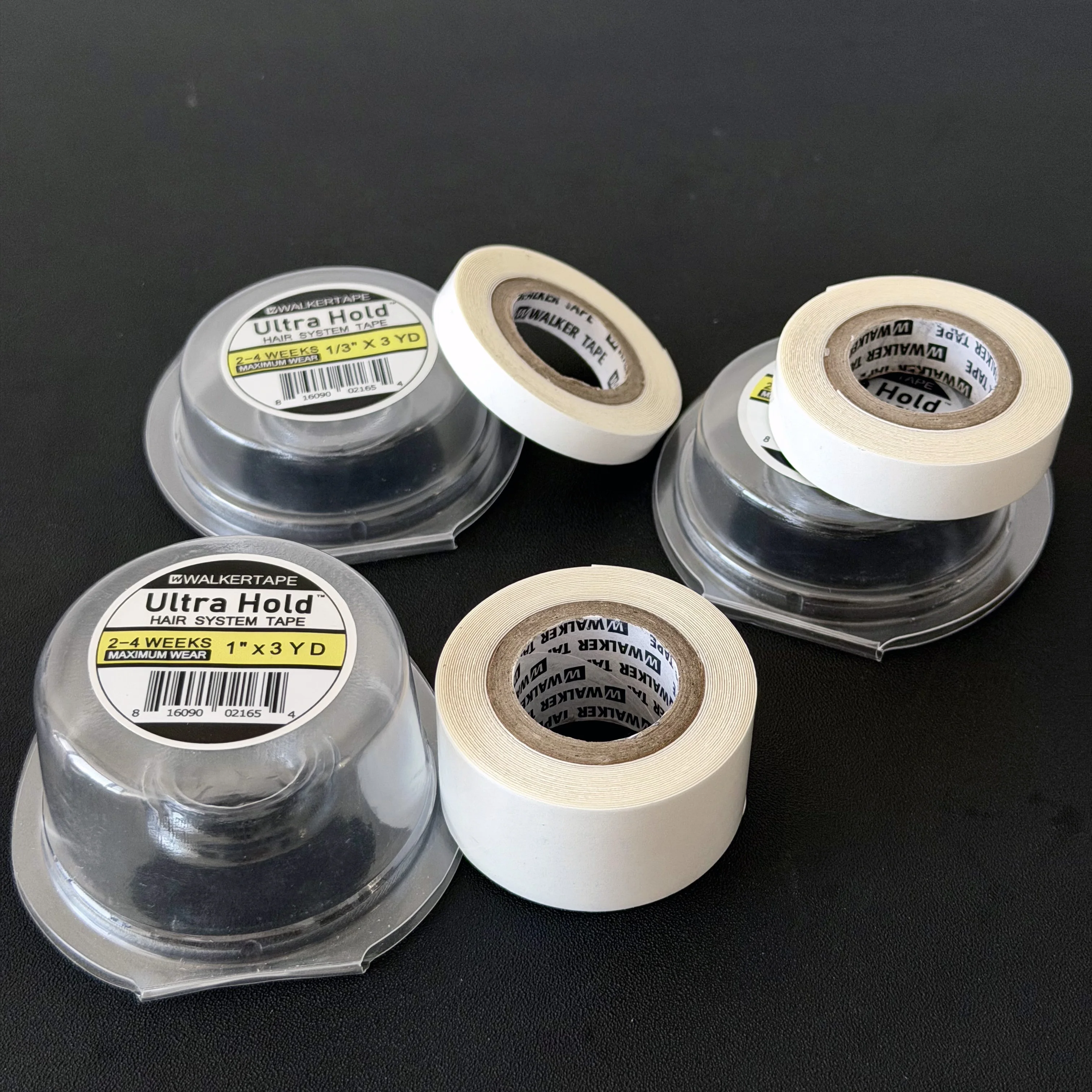 3 Yards All with Box 0.8/1.27/2.54 Cm Width White Ultra Hold Tape Double Side Tape Lace Front Tape Hair Tape Waterproof Wig Tape