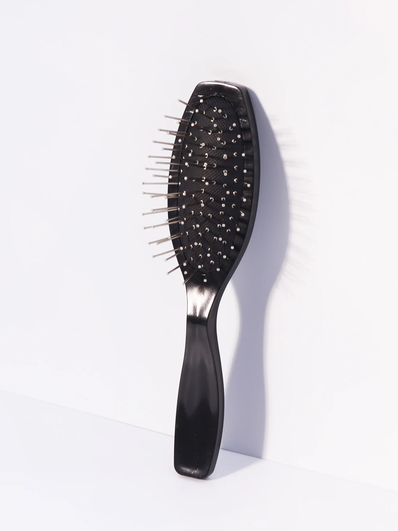 1pcs Wig Brush with Anti-Static Wire, Professional Stainless Steel Synthetic Hair Comb, Special for Real Hair Wigs