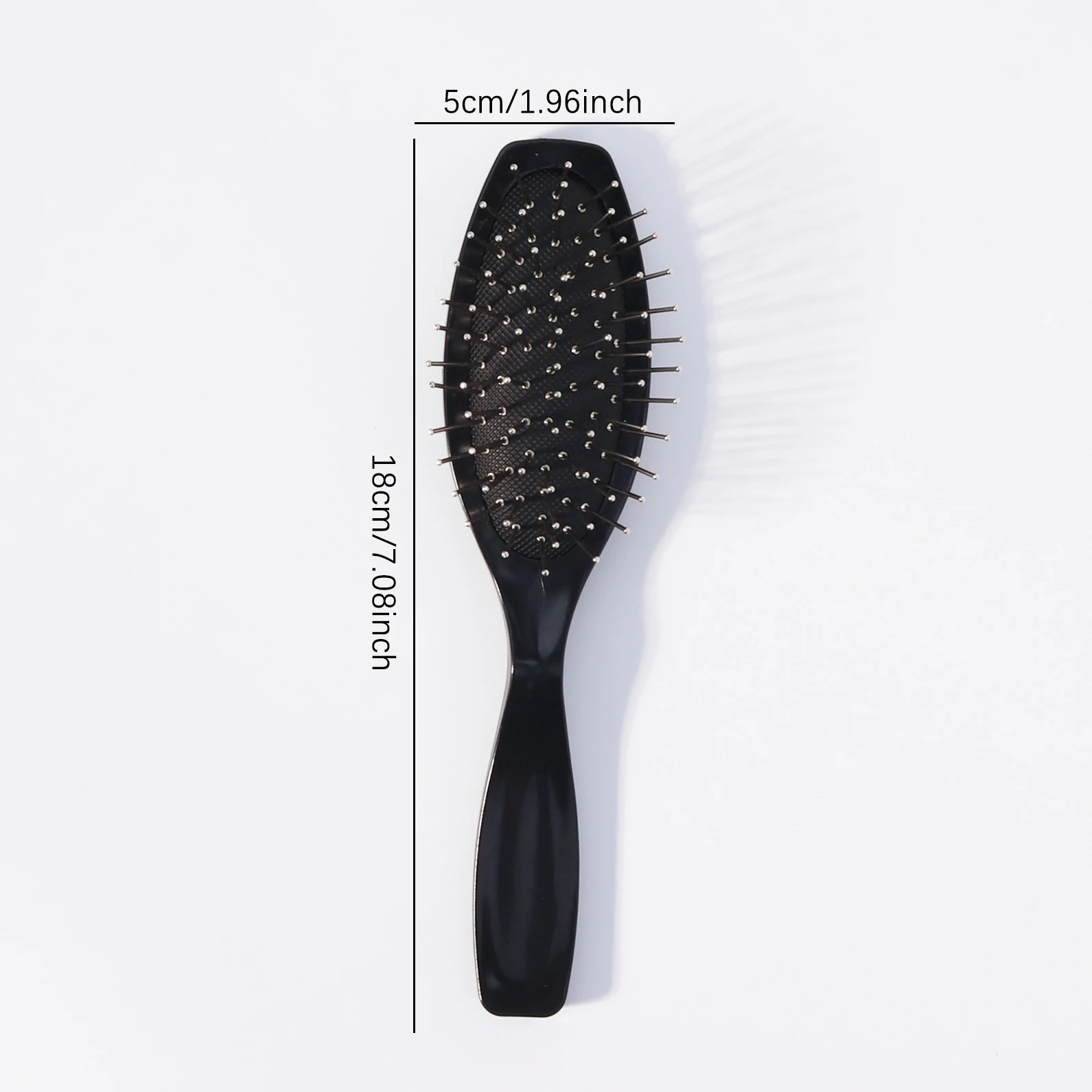 1pcs Wig Brush with Anti-Static Wire, Professional Stainless Steel Synthetic Hair Comb, Special for Real Hair Wigs