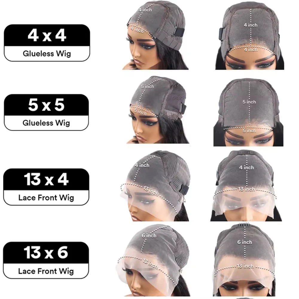 30 34 Inch 13x4 13x6 HD Transparent Bone Straight Lace Front Wigs 4x4 5x5 Glueless Wigs Human Hair For Black Women Brazilian
