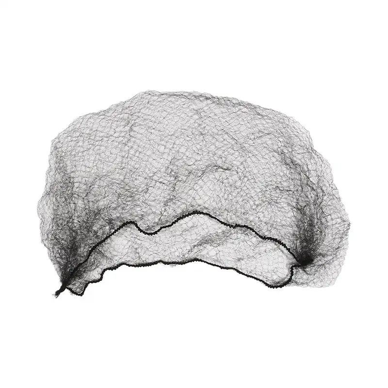 10Pcs/Lot Durable Nylon Hair Net For Bun Hair Hair style Tool Black Coffe Beige Brown White Gold Hair Net For Wigs Mesh