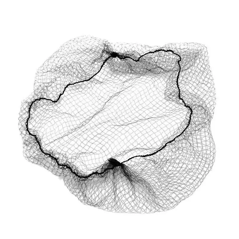 10Pcs/Lot Durable Nylon Hair Net For Bun Hair Hair style Tool Black Coffe Beige Brown White Gold Hair Net For Wigs Mesh