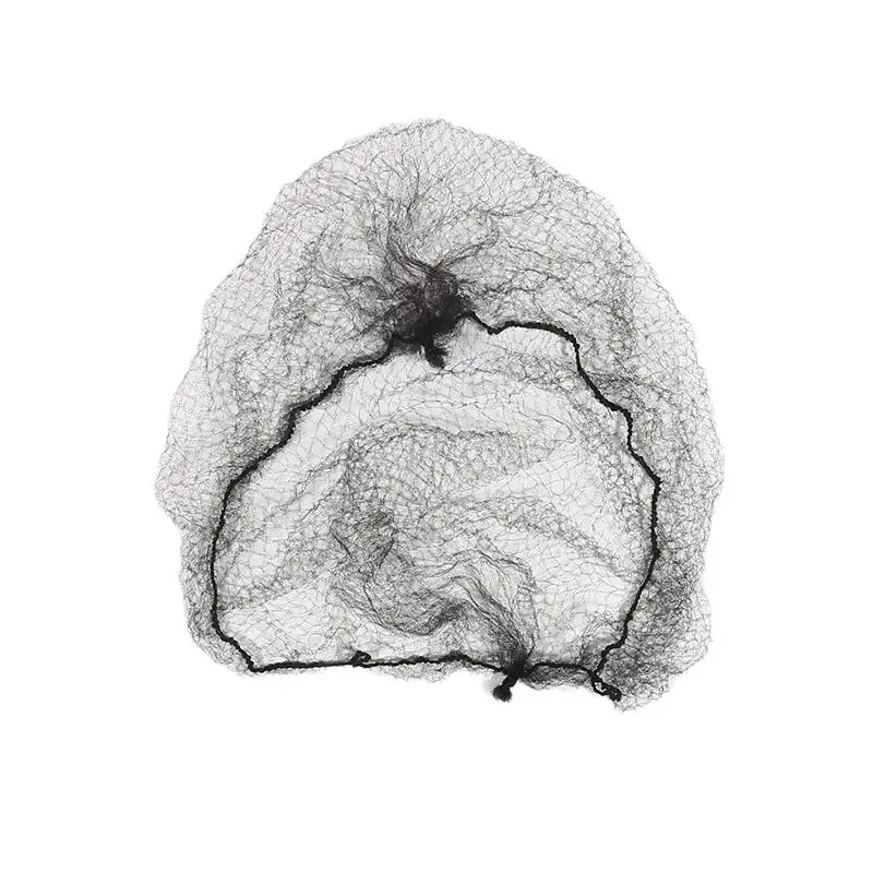 10Pcs/Lot Durable Nylon Hair Net For Bun Hair Hair style Tool Black Coffe Beige Brown White Gold Hair Net For Wigs Mesh