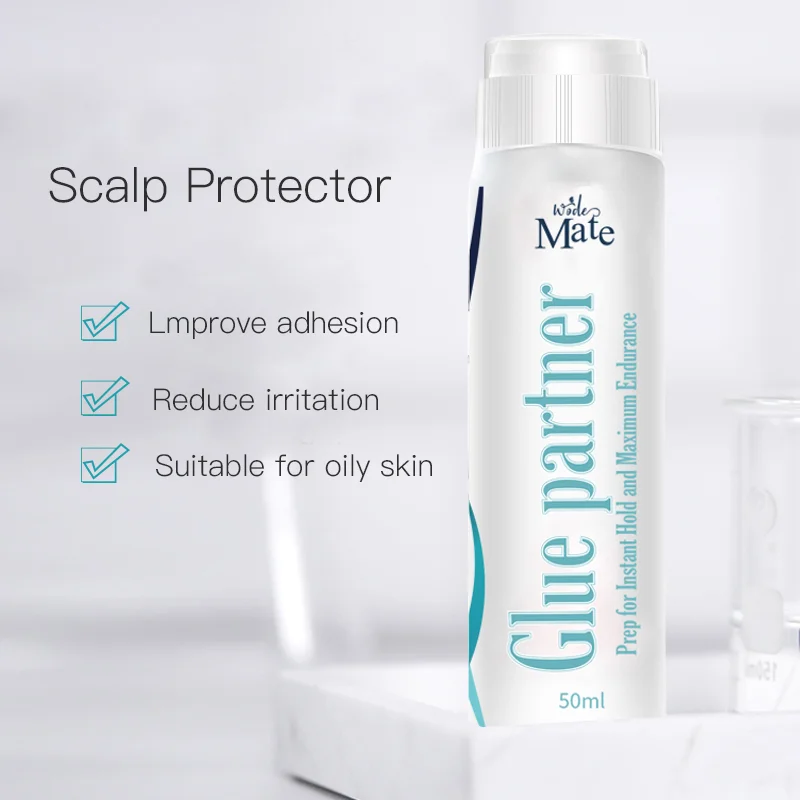 Scalp Protector For Wig Glue Waterproof Skin Protection Lace Glue Primer Fast Drying Prevents Irritation From Tape Adhesive