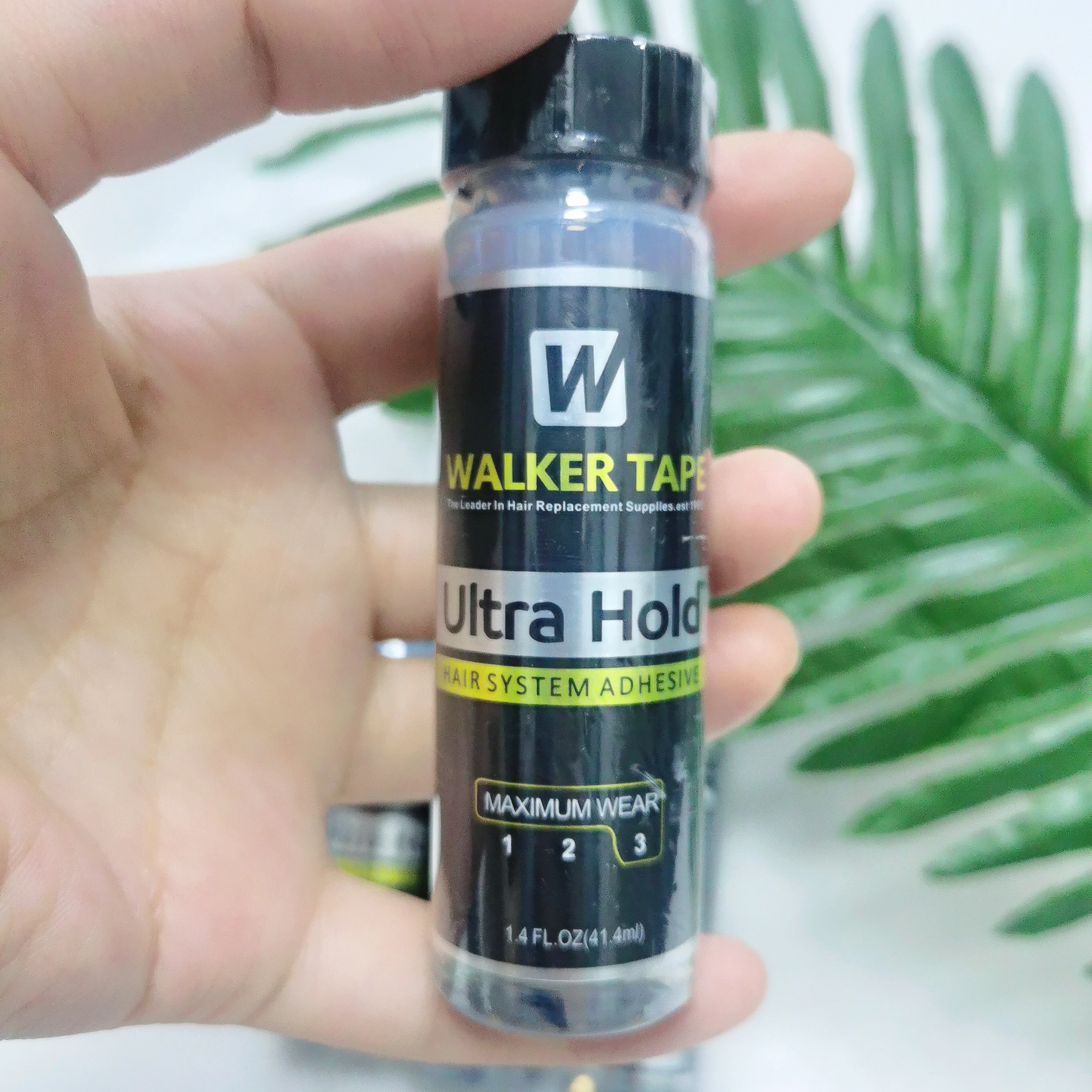 Ultra hold Walker tape hair glue for lace wig 41ml bond hold lace wig glue waterproof men's toupee glue hair glue for lace wig