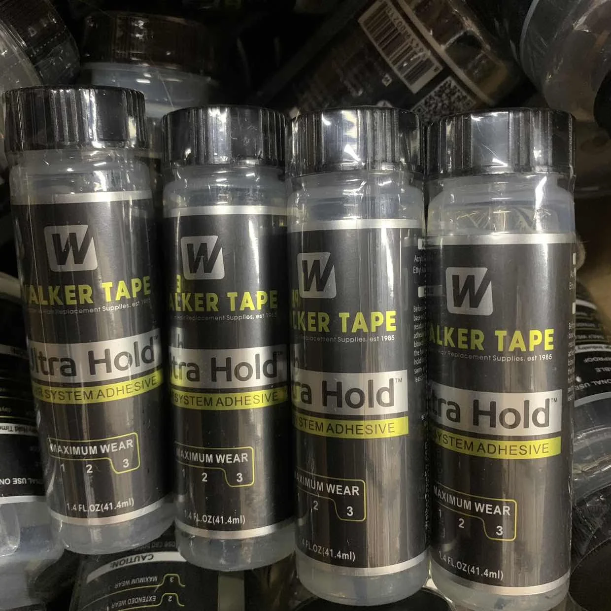 Ultra hold Walker tape hair glue for lace wig 41ml bond hold lace wig glue waterproof men's toupee glue hair glue for lace wig