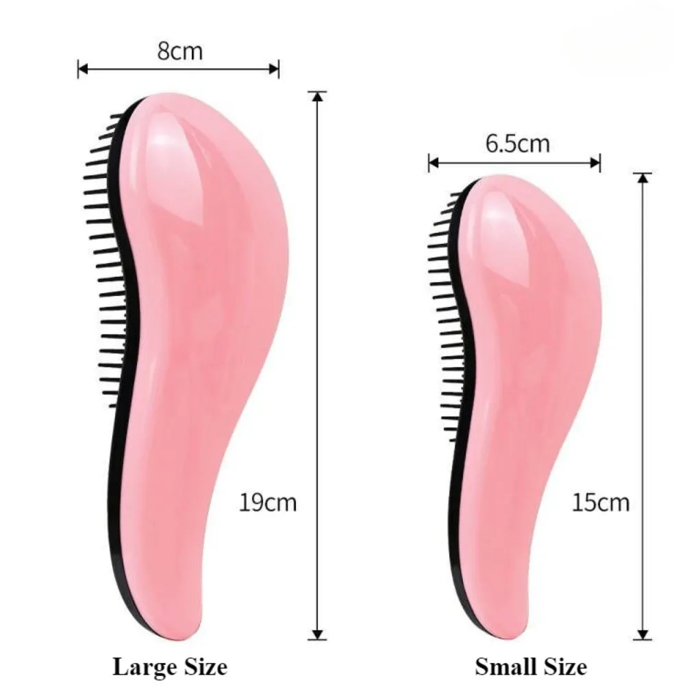 Magic Hairbrush Anti-Tangling Curly Hair Comb Scalp Massage Anti-static Grooming Smooth Soft Brush Wig Salon Hair Styling Tools