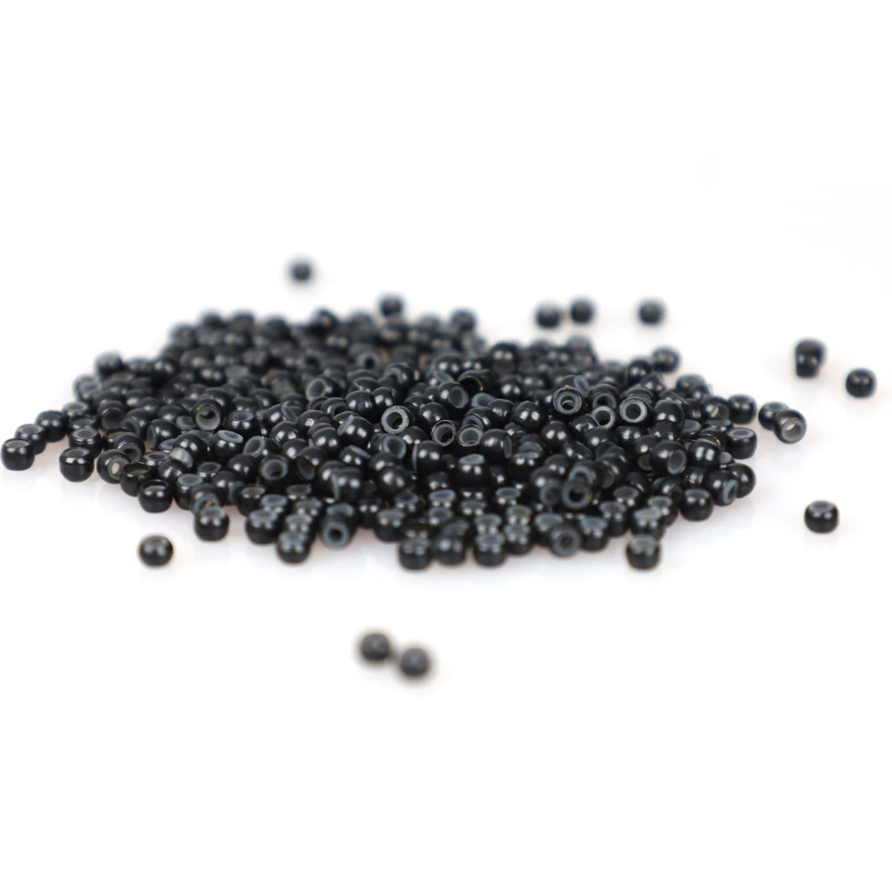 ARLANY Hair Extension Beads 3mm 500pcs/Roll Pre-Loaded Copper Nano Beads for Sewing in Extensions Feather Extensions