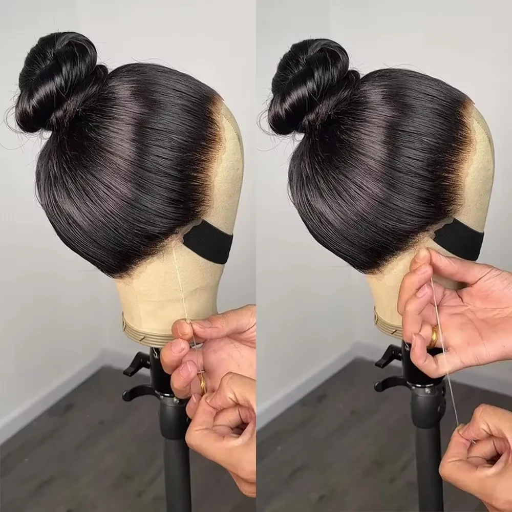 360 Hd Lace Frontal Wigs 13x6 13x4 Lace Wig Straight Human Hair Wigs 5x5 4X4 Glueless Straight Human Hair Wigs For Women 200%
