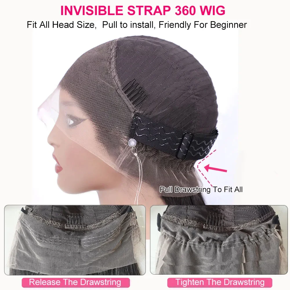 360 Hd Lace Frontal Wigs 13x6 13x4 Lace Wig Straight Human Hair Wigs 5x5 4X4 Glueless Straight Human Hair Wigs For Women 200%