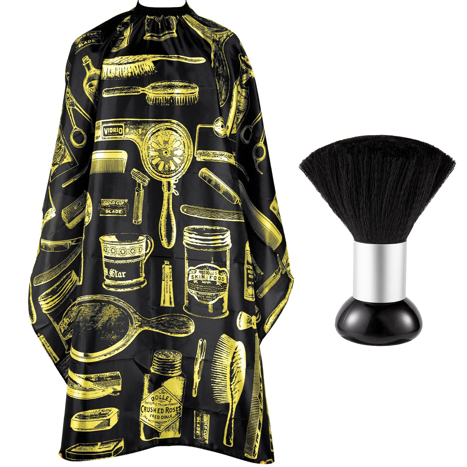 Barber Apron Waterproof Haircut Apron Cape Haircut Cover Salon Hairdresser Haircut Cover Colored Apron Styling Cloth