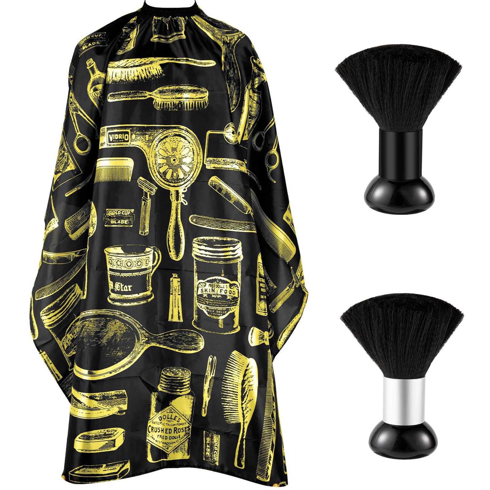 Barber Apron Waterproof Haircut Apron Cape Haircut Cover Salon Hairdresser Haircut Cover Colored Apron Styling Cloth