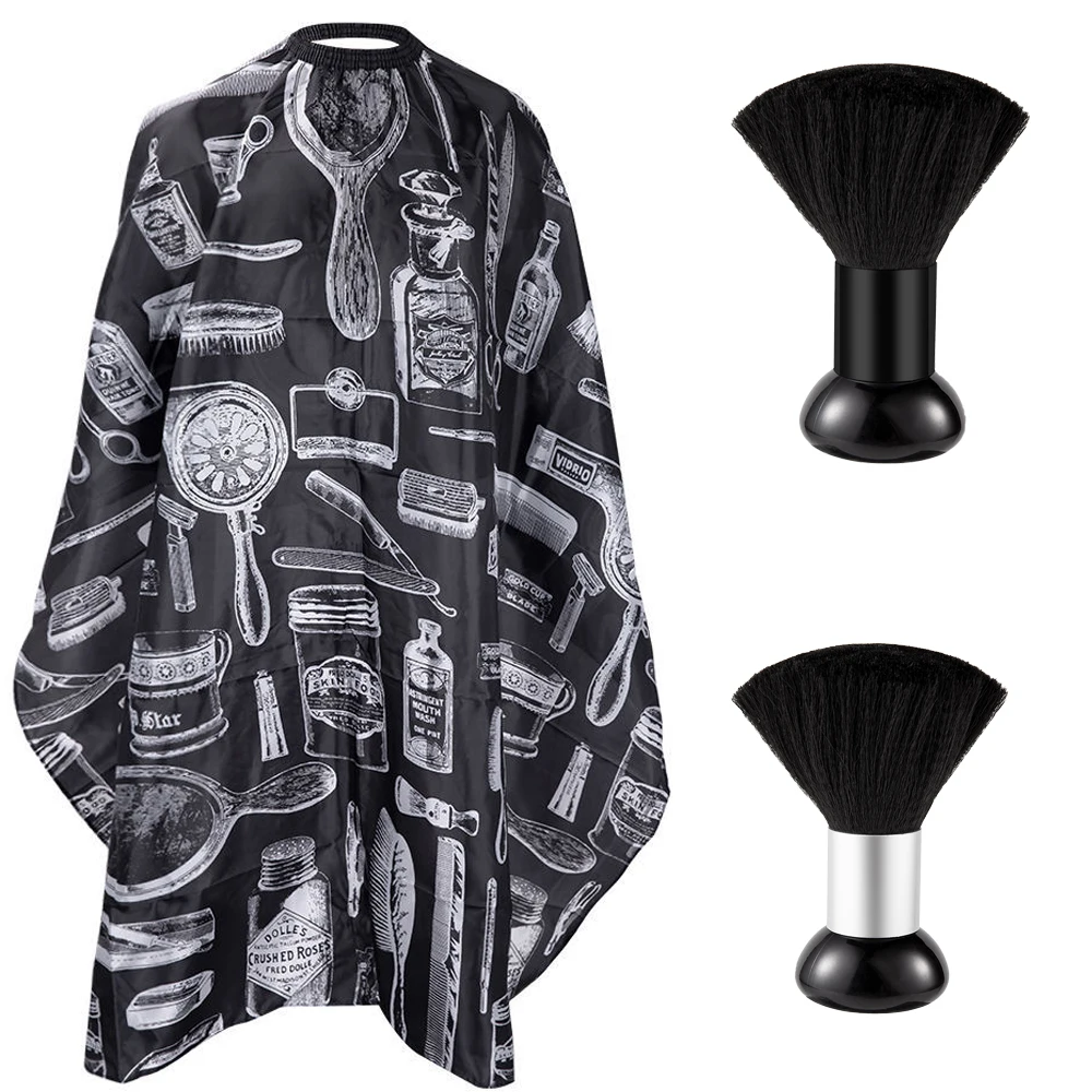 Barber Apron Waterproof Haircut Apron Cape Haircut Cover Salon Hairdresser Haircut Cover Colored Apron Styling Cloth