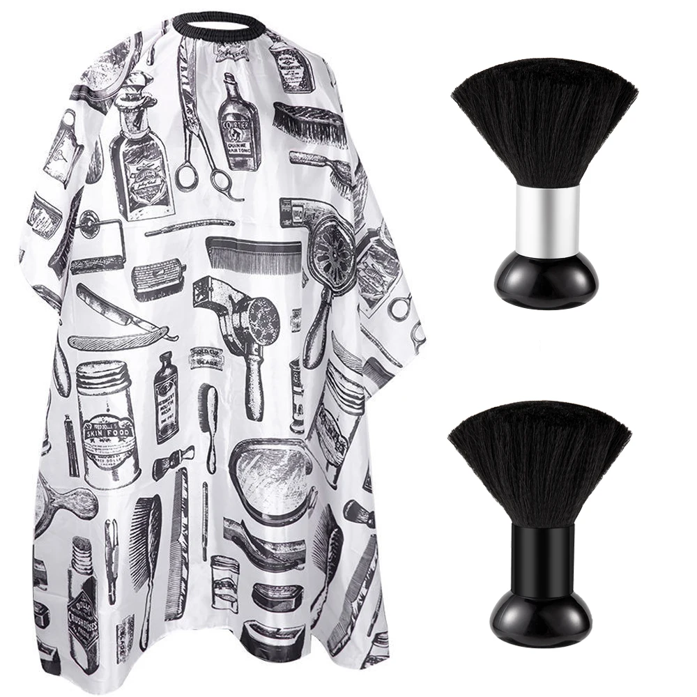 Barber Apron Waterproof Haircut Apron Cape Haircut Cover Salon Hairdresser Haircut Cover Colored Apron Styling Cloth
