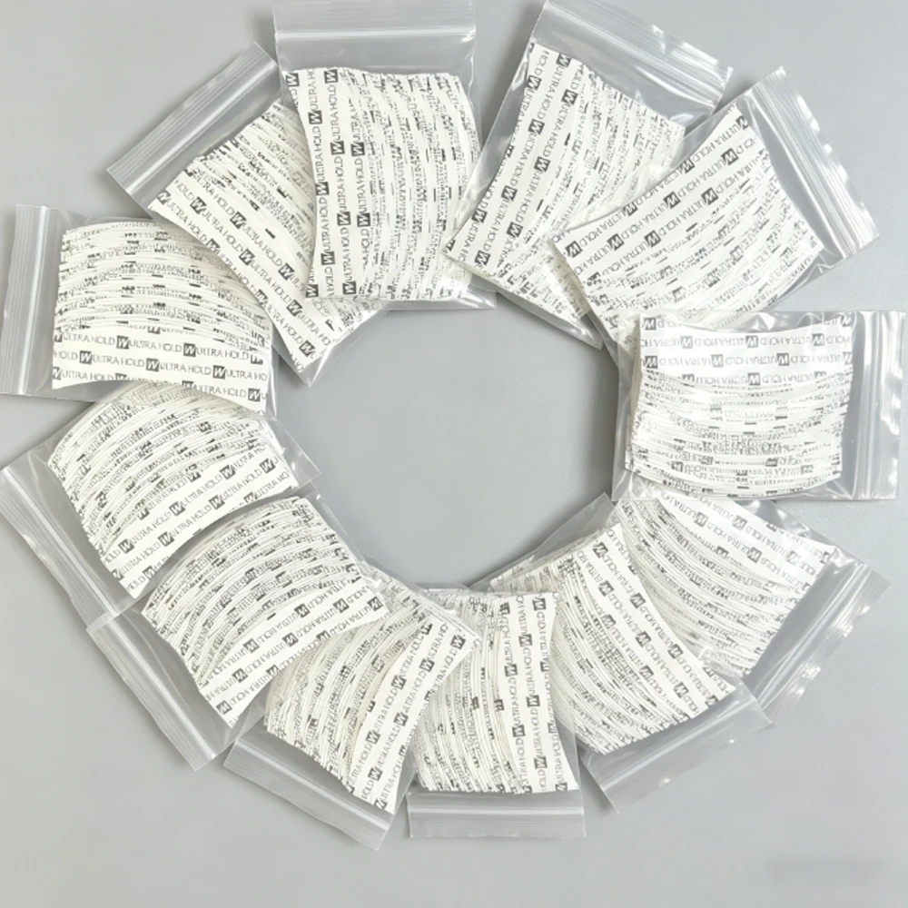 36pcs/360pcs C Contour Walker Wig Tape Waterproof Double Sided Adhesive Tape for Toupee Lace Wig Hair Pieces Hair System Tape