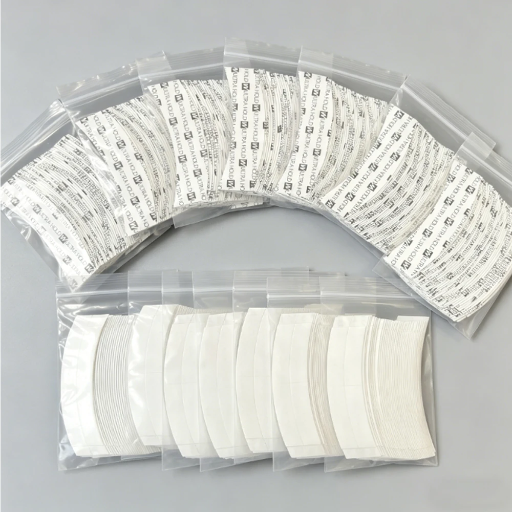 36pcs/360pcs C Contour Walker Wig Tape Waterproof Double Sided Adhesive Tape for Toupee Lace Wig Hair Pieces Hair System Tape