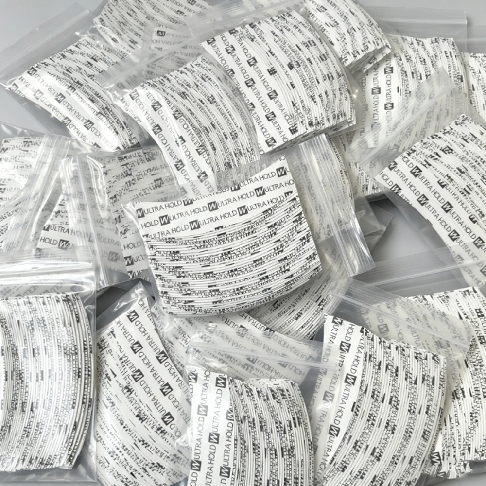36pcs/360pcs C Contour Walker Wig Tape Waterproof Double Sided Adhesive Tape for Toupee Lace Wig Hair Pieces Hair System Tape