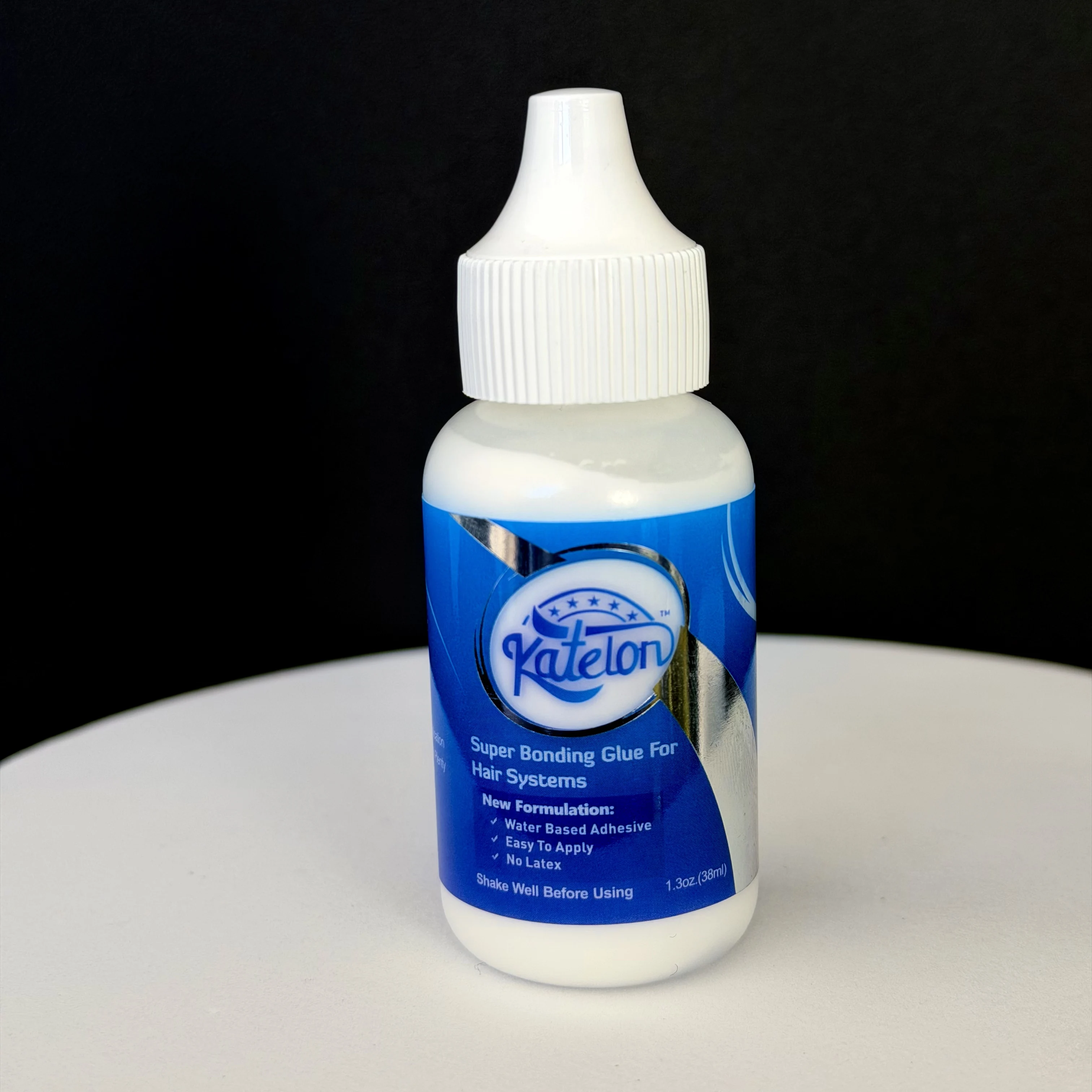 38ML White Wig Glue For Lace Front Waterproof Front Lace Wig Glue Invisible Adhesives Katelon Hair Glue For Lace Wigs & Toupee