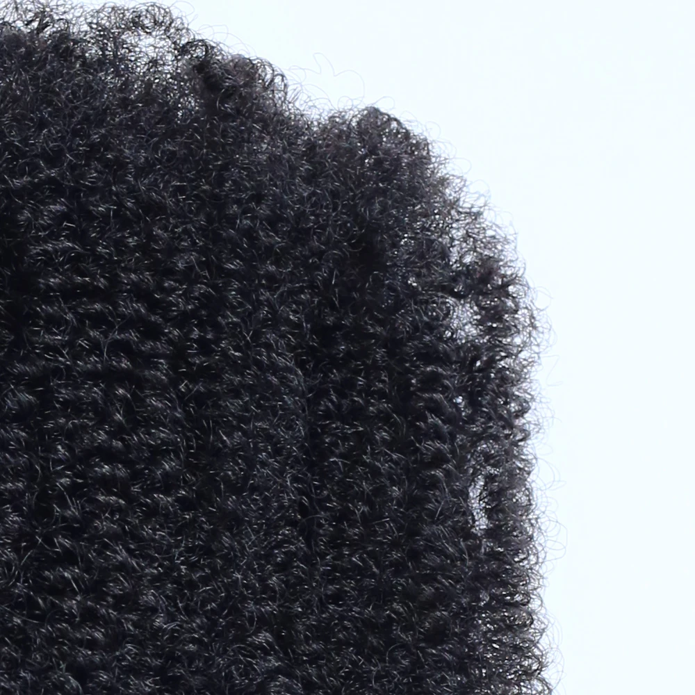 Kinky Marley Synthetic Braiding Hair Springy Afro Twist Crochet Faux Locs Bulk Extensions Marely Braid for Quick Styling